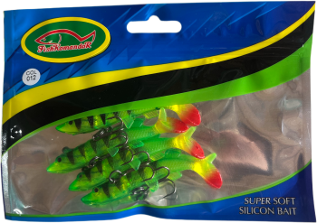 Купить Силиконовые приманки с крючками для рыбалки 8cm 012 оптом по самой низкой цене 135 ₽ с доставкой по России