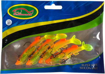 Купить Силиконовые приманки с крючками для рыбалки 8cm 001 оптом по самой низкой цене 135 ₽ с доставкой по России