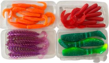 Купить Силиконовые приманки AKARA  (цвет и модель в ассорти.) Распродажа оптом по самой низкой цене 30 ₽ с доставкой по России