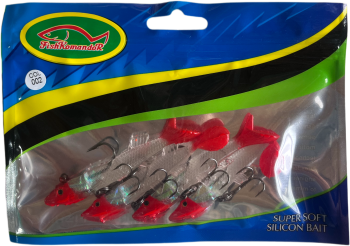 Купить Силиконовые приманки с крючками для рыбалки 8cm 002 оптом по самой низкой цене 135 ₽ с доставкой по России