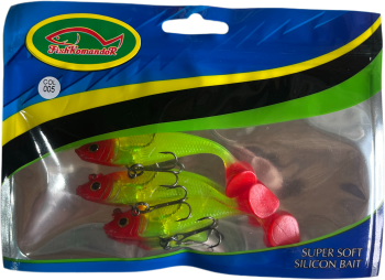 Купить Силиконовые приманки с крючками для рыбалки 8cm 005 оптом по самой низкой цене 135 ₽ с доставкой по России