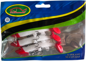 Купить Силиконовые приманки с крючками для рыбалки 10cm 005 оптом по самой низкой цене 135 ₽ с доставкой по России