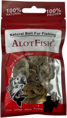 Купить Червь лиманный Нерейс натуральный сушеный оптом по самой низкой цене 140 ₽ с доставкой по России