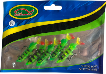 Купить Силиконовые приманки с крючками для рыбалки 6cm 012 оптом по самой низкой цене 135 ₽ с доставкой по России