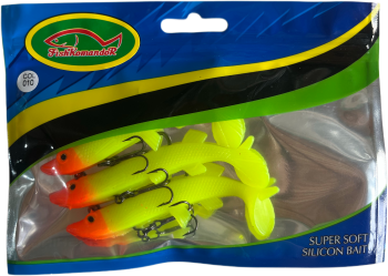 Купить Силиконовые приманки с крючками для рыбалки 10cm 010 оптом по самой низкой цене 135 ₽ с доставкой по России