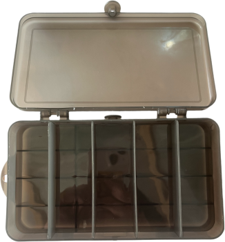 Купить Коробочка серая 2-хстороняя 17см ˣ 10см 0058-W оптом по самой низкой цене 150 ₽ с доставкой по России