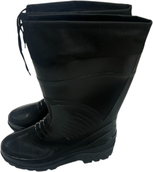 Купить Сапоги резиновые (Черн.) №166  (высота 35см) оптом по самой низкой цене 320 ₽ с доставкой по России